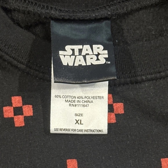 Star Wars Ugly Christmas Sweater Darth Vader Find Your Lack Of Cheer Disturbing - Picture 3 of 3